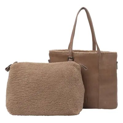 FREDsBRUDER Shopper táska 'Inside Out' taupe