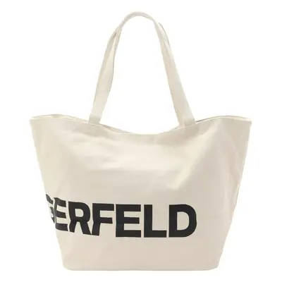 Karl Lagerfeld Shopper táska 'Essential' bézs / fekete