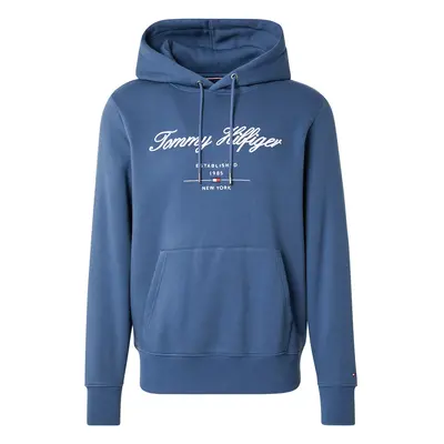 TOMMY HILFIGER Tréning póló kék / fehér