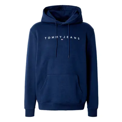 Tommy Jeans Tréning póló sötétkék / fehér