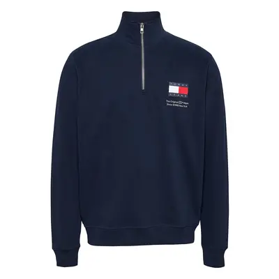 Tommy Jeans Tréning póló tengerészkék / vérvörös / fehér