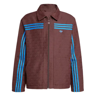 ADIDAS ORIGINALS Átmeneti dzseki '70s Club' kék / csokoládé