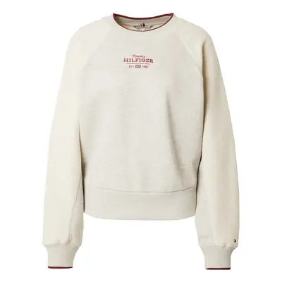 TOMMY HILFIGER Tréning póló 'REG' krém / fehér