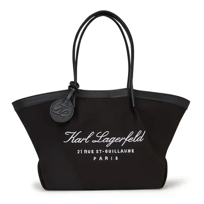 Karl Lagerfeld Shopper táska fekete / fehér