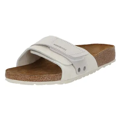 BIRKENSTOCK Házi cipő 'Oita' sötétszürke / piszkosfehér