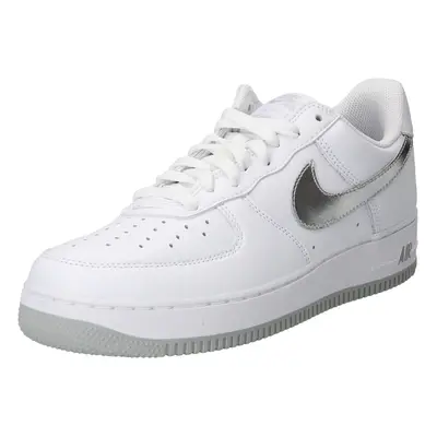 Nike Sportswear Rövid szárú sportcipők 'AIR FORCE LOW RETRO' ezüst / fehér