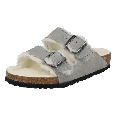 BIRKENSTOCK Papucs 'Arizona' szürke / fehér