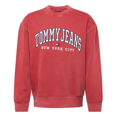 Tommy Jeans Tréning póló 'VARSITY' tengerészkék / piros / fehér