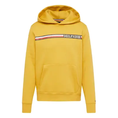 TOMMY HILFIGER Tréning póló sötétkék / sárga / piros / fehér