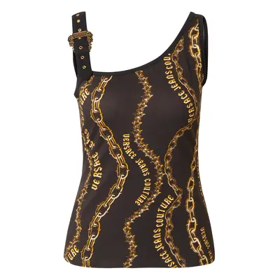 Versace Jeans Couture Top sárga / fekete