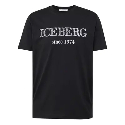 ICEBERG Póló fekete / fehér