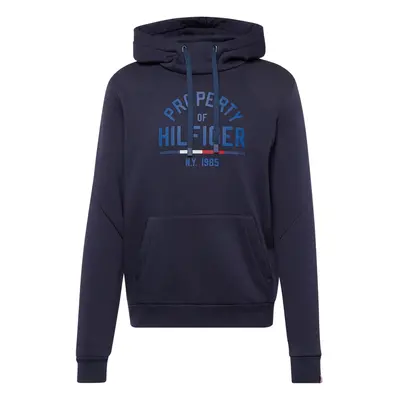 TOMMY HILFIGER Tréning póló éjkék / királykék / piros / piszkosfehér