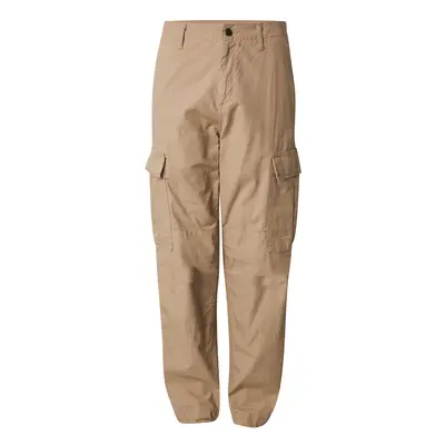 Carhartt WIP Cargo nadrágok világosbarna