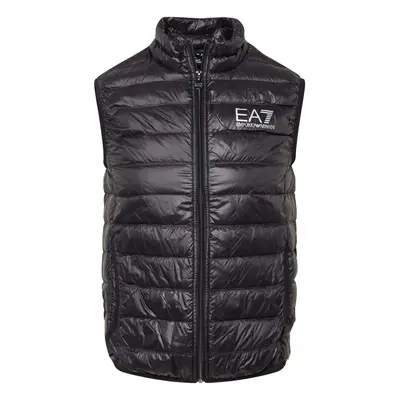 EA7 Emporio Armani Mellény fekete / fehér