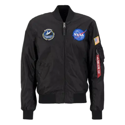 ALPHA INDUSTRIES Átmeneti dzseki 'MA-1 TT NASA II' kék / piros / fekete / fehér