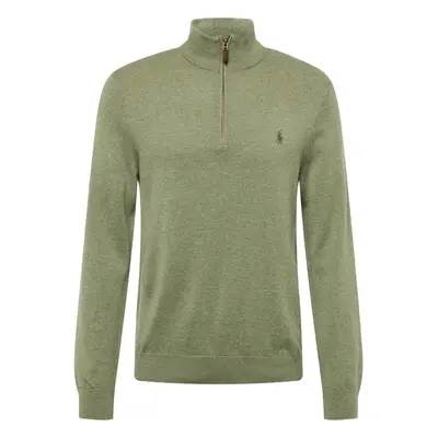 Polo Ralph Lauren Pulóver khaki / sötétzöld