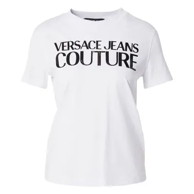 Versace Jeans Couture Póló fekete / fehér