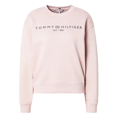 TOMMY HILFIGER Tréning póló tengerészkék / rózsaszín