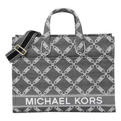 MICHAEL Michael Kors Shopper táska 'GIGI' fekete / fehér