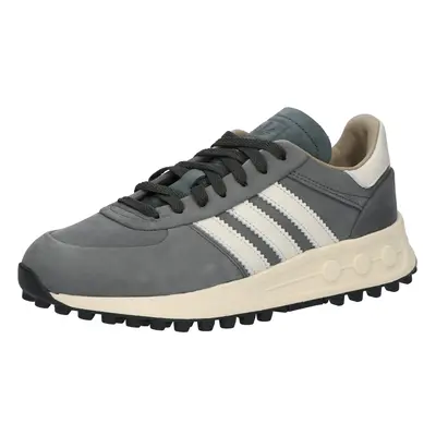 ADIDAS ORIGINALS Rövid szárú sportcipők 'LA TRAINER' sötétszürke / fehér