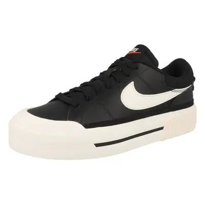 Nike Sportswear Rövid szárú sportcipők 'Court Legacy Lift' piros / fekete / fehér