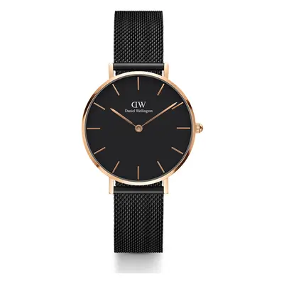 Daniel Wellington Analóg órák 'Petite Ashfield RG Black' arany / fekete