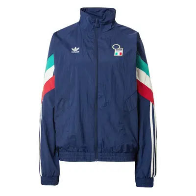 ADIDAS ORIGINALS Átmeneti dzseki 'Italy Figc OG' sötétkék / menta / piros / fehér