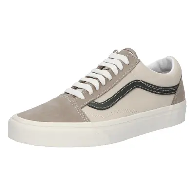 VANS Rövid szárú sportcipők 'Old Skool' taupe / világosszürke / fekete