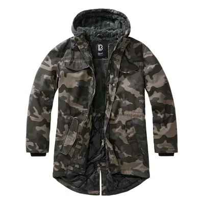 Brandit Átmeneti parka 'Marsh Lake' khaki / fenyő