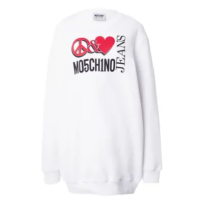 Moschino Jeans Ruha rikító piros / fekete / fehér