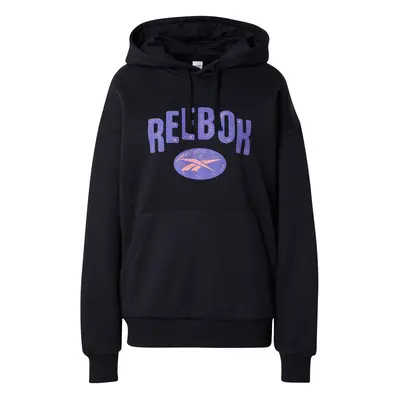 Reebok Tréning póló világoslila / narancs / fekete