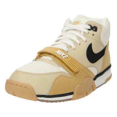 Nike Sportswear Rövid szárú sportcipők 'AIR TRAINER 1' homok / fekete / fehér