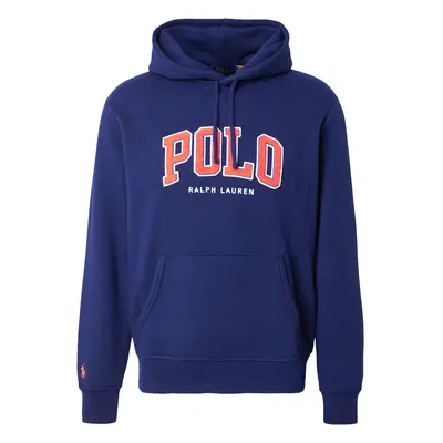 Polo Ralph Lauren Tréning póló sötétkék / sötét narancssárga / fehér