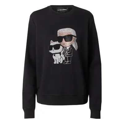 Karl Lagerfeld Tréning póló 'Ikonik 2.0' bézs / fekete / fehér