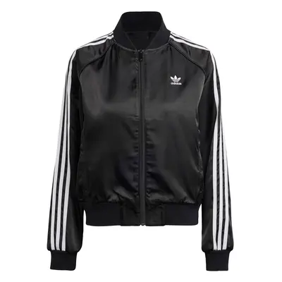 ADIDAS ORIGINALS Átmeneti dzseki fekete / fehér