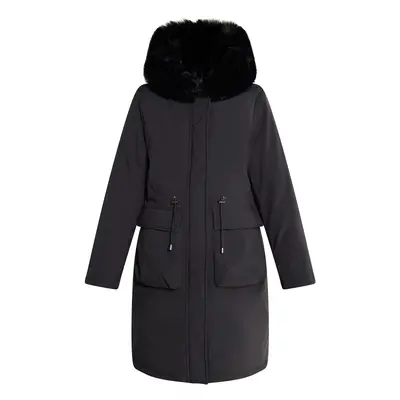 usha BLACK LABEL Téli parka fekete