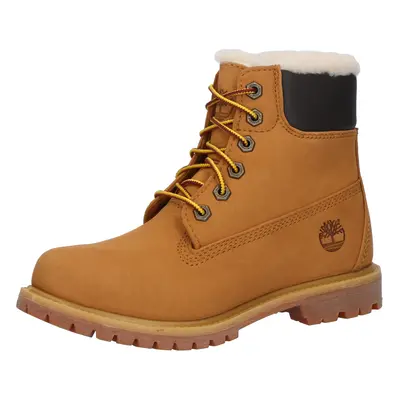 TIMBERLAND Fűzős rövid szárú csizmák karamell / fekete