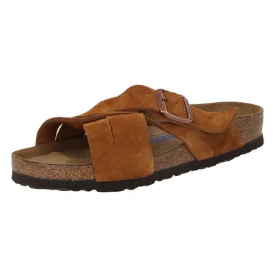 BIRKENSTOCK Papucs 'Lugano' karamell