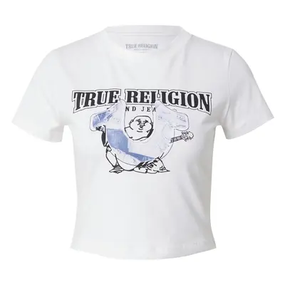 True Religion Póló kék / fekete / fehér