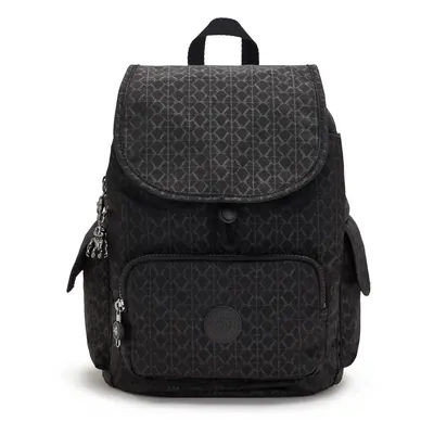 KIPLING Hátizsák 'City Pack' sötét barna / piszkosfehér