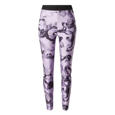 Versace Jeans Couture Leggings szilva / levendula / földi szeder / fekete