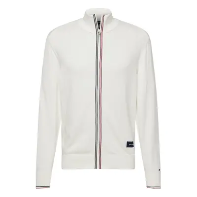 TOMMY HILFIGER Kardigán kék / piros / fehér