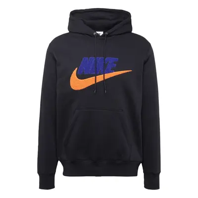 Nike Sportswear Tréning póló 'CLUB' encián / narancs / fekete