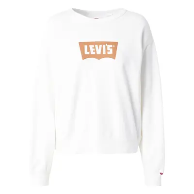 LEVI'S ® Tréning póló 'HERITAGE' konyak / fehér