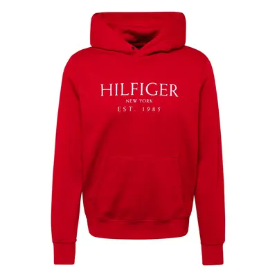 TOMMY HILFIGER Tréning póló piros / fehér