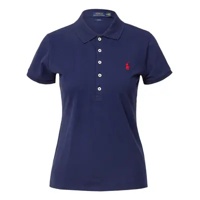 Polo Ralph Lauren Póló 'Julie' tengerészkék / piros