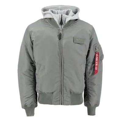 ALPHA INDUSTRIES Átmeneti dzseki 'MA-1 D-Tec' zöld