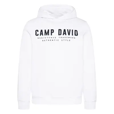 CAMP DAVID Tréning póló fekete / fehér