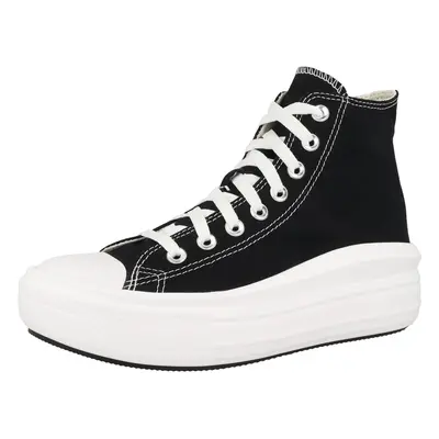 CONVERSE Magas szárú sportcipők 'CHUCK TAYLOR ALL STAR MOVE HI' fekete / fehér