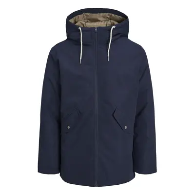 Jack & Jones Plus Átmeneti parka 'JJLoop' tengerészkék